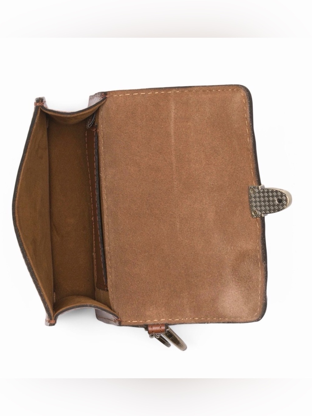 Patricia Nash Mini Leather Lanza Tooled Push Lock Wallet brand new in box! - Picture 7 of 7